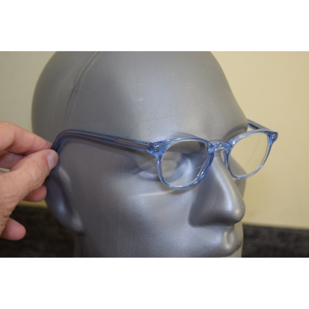 Warby Parker Percey Jr Jr 780 Blue Crystal Round Eyeglasses 42-17-125 Kids